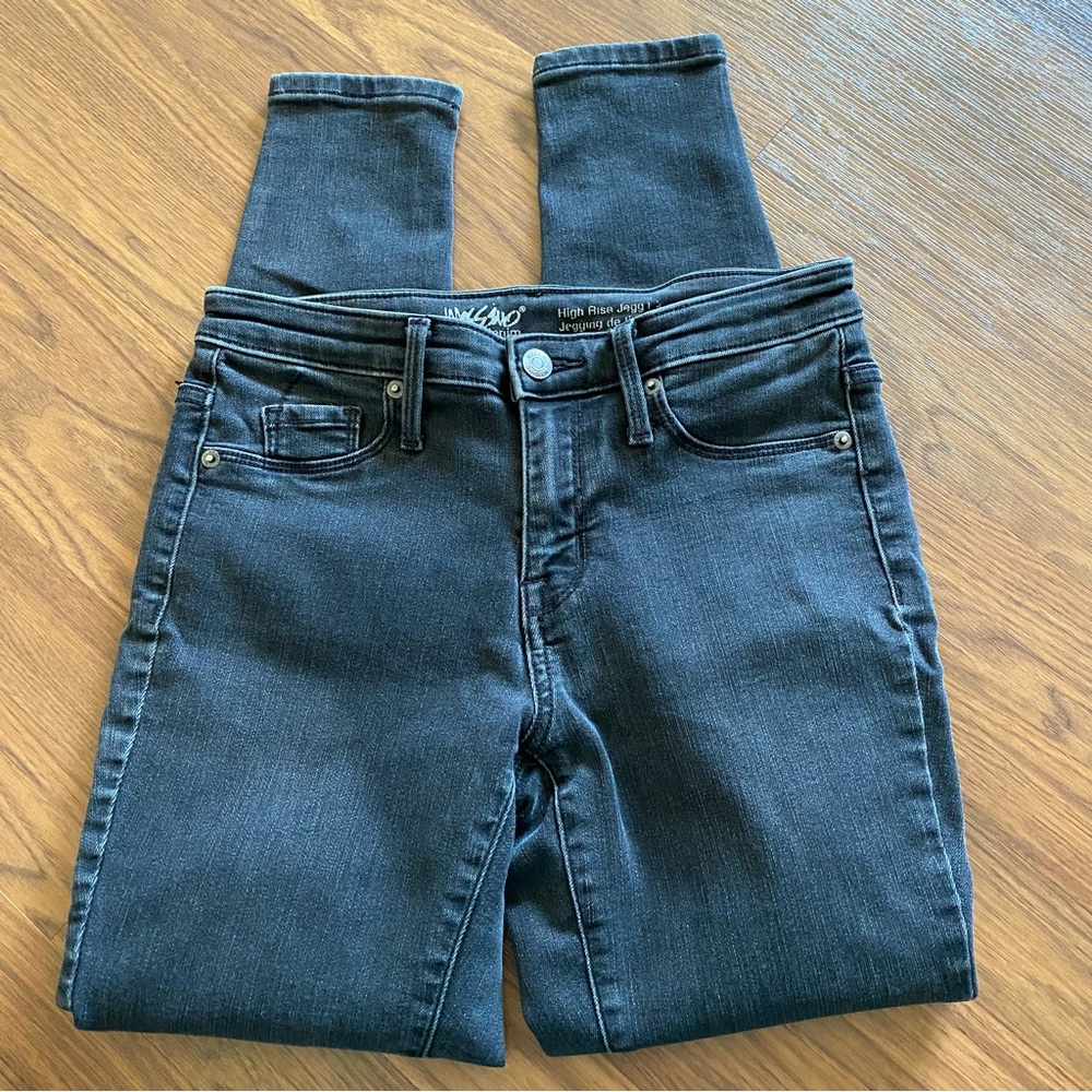 Mossimo size 0 high rise black jegging